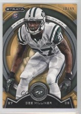 2013 Topps Strata Gold 18/99 Dee Milliner #31 2d7