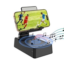 Wireless Bluetooth Speaker Cell Phone Stand, Anti-Slip Base, HD Sound, Cool Ga