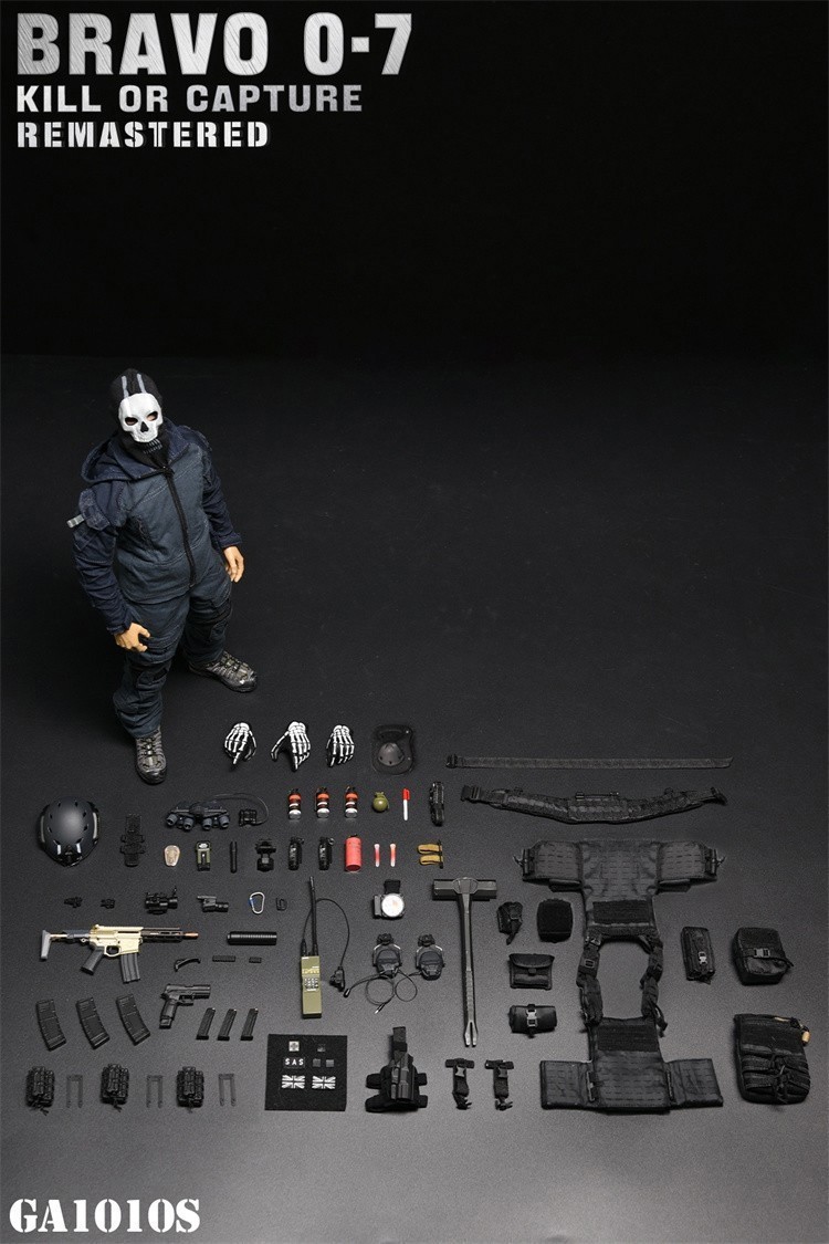 1/6 General's Armoury GA1010S Bravo 0-7 Strike Action Figure Remastered Model