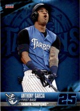 2022 Anthony Garcia Choice Minor League Rookie Card RC Tampa Tarpons