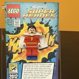 LEGO SDCC 2012 Shazam Minifigure Exclusive Comic-Con DC Super Heroes Rare