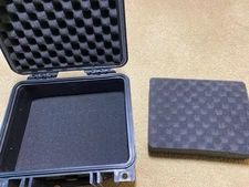 Duratool Waterproof Hard Carry Case Foam Storage Box Protective 10.6” X 9.7” 6.9