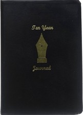 10 Year Journal/Ten Year Diary Log Book/LogBook - 7.5'' x