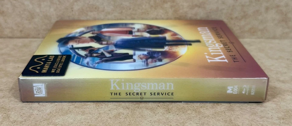 KINGSMAN : THE SECRET SERVICE - MANTA LAB BLU RAY STEELBOOK (READ DESCRIPTION) - Image 4 of 4
