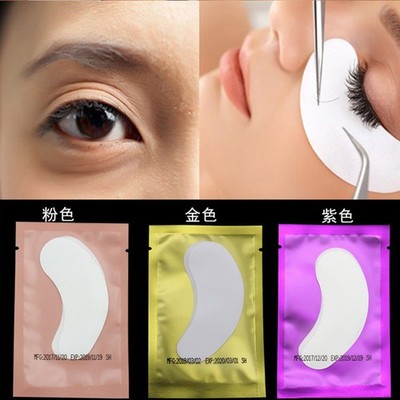 Grafted eyelash pearl film 10PC isolation non-woven sticker fabric lower eyelash