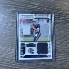 Drake Maye 2024 Panini Contenders “Rookie Ticket” Jersey Patch Rookie Card