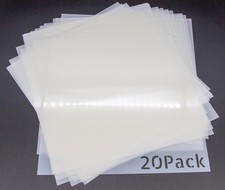 20 Pack 7.5Mil Mylar Sheets, 12 X 12 Inch Stencil Paper for Cricut, Laser Cuttin