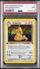 1999 POKEMON FOSSIL 1ST EDITION #4 DRAGONITE-HOLO PSA 9