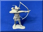 1950s MARX PLAYSET ROBIN HOOD FIGURE - SEPARATED BOW STRINGS - FREE SHIPPING