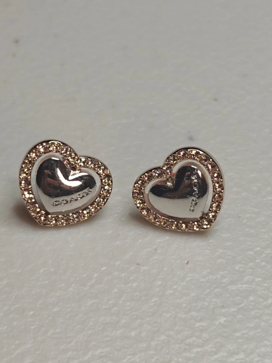 Pendientes Colgantes Corazón Negro Plateados - ¡Par Nuevo Con Etiquetas, Hecho En UK!