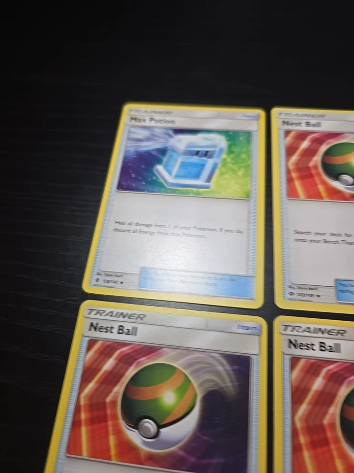 Max Potion 128/145 Rare Candy 129/149 Nest Ball 123/149 Pokemon Catcher 64/73 NM - Image 4 of 4