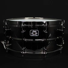 Ludwig 6.5" x 14" Universal Brass Snare Drum, Black Nickel Hardware