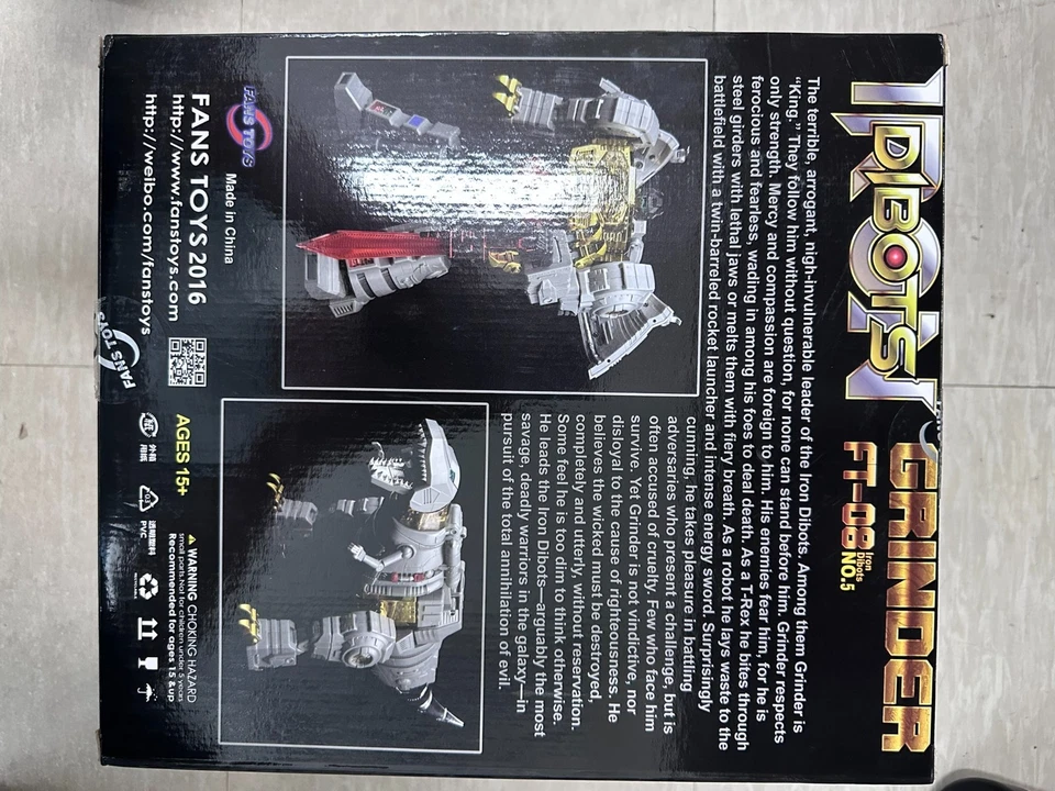 Fans Toys FT-08 Transformer 'Grinder' Grimlock - Image 2 of 4