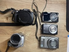 Sammlung alte Kameras Fotoapparat Videokamera Nikon / Canon / Kamera