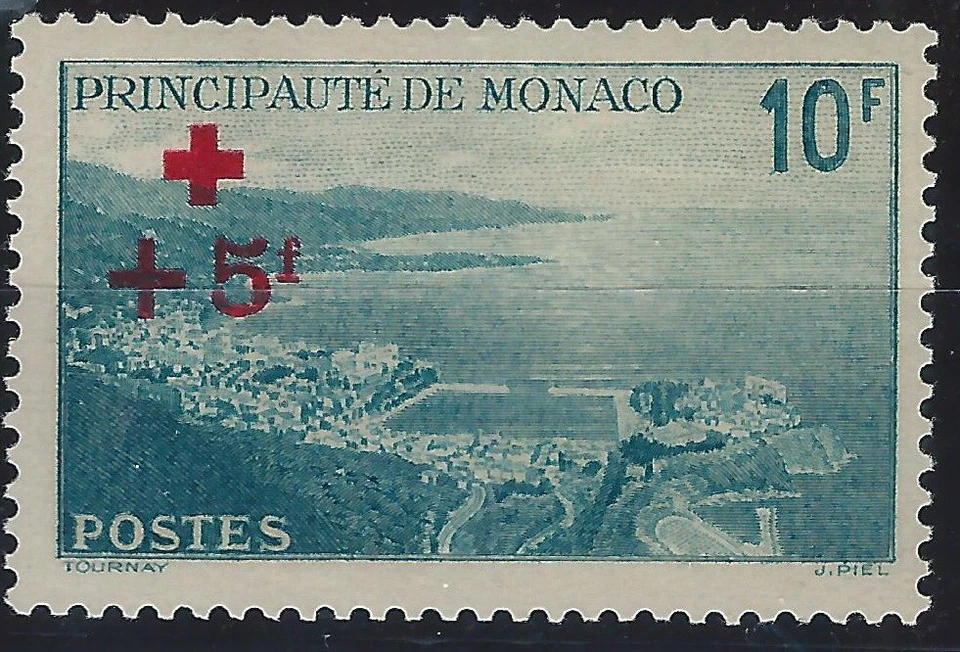 R - 182 - MONACO -N° 213 - * * . CROIX ROUGE - TTB - Photo 1/1