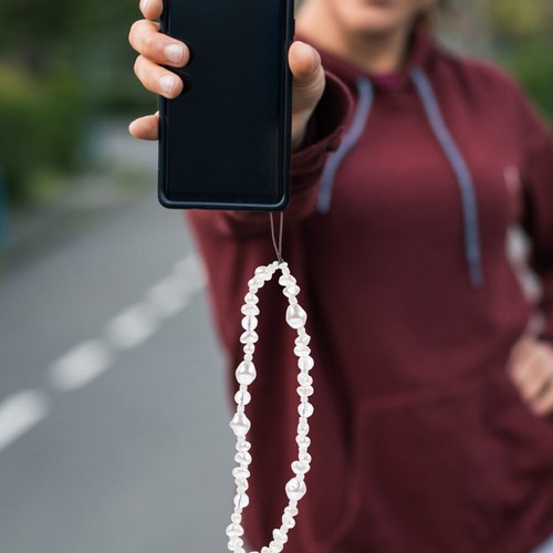 Mobiltelefondekoration Anti-Rutschkette Lanyard-Telefon Abnehmbares Handy - Zdjęcie 12 z 12