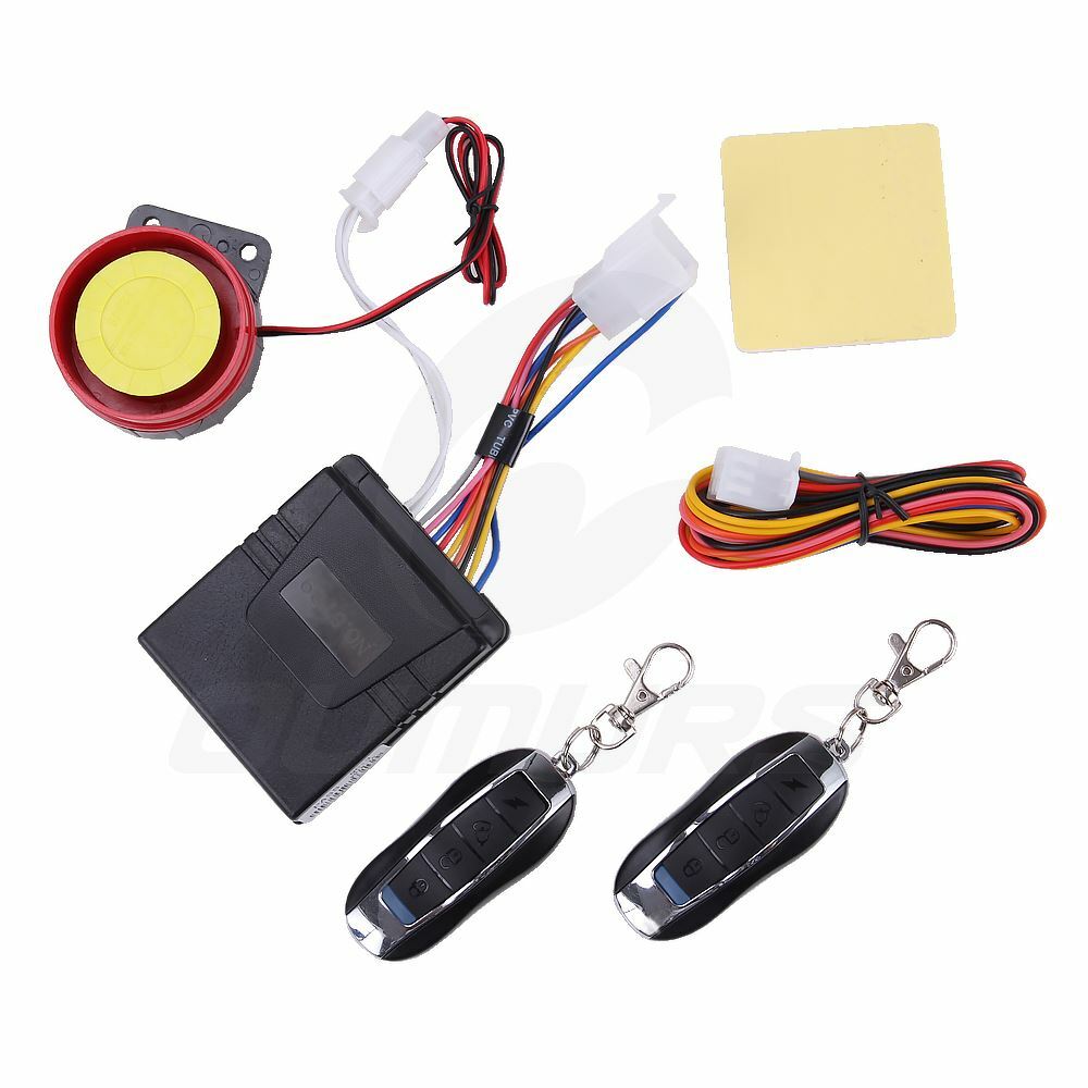 système d'alarme de sécurité alarme scooter car alarm system with remote  start