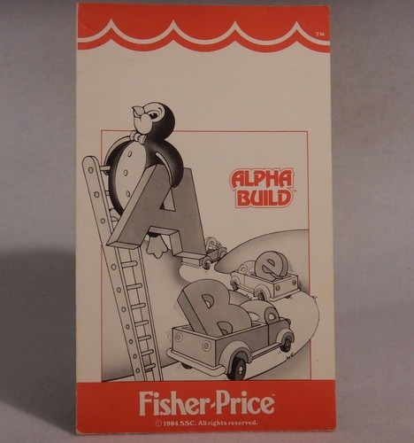 Alpha Build by Fisher-Price for Commodore 64 1984 Learning Software Cartridge DB - Picture 2 of 7