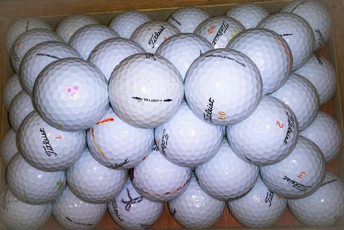 36 (3 Dozen) TITLEIST Golf Velocity Used Golf Balls 3A FREE SHIPPING!!