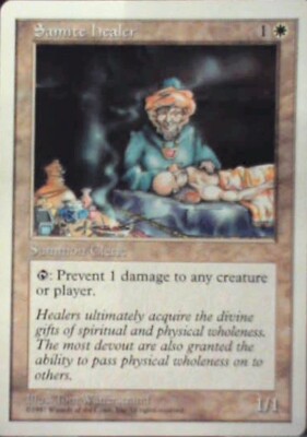58 Magic Card Samite Healer - Fifth Edition: #58, Magic: The Gathering Lp R45 | eBay