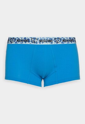 Moschino Boxer Trunks Blue Teddy Logo Size 2XL Men s Luxury Designer RRP £85