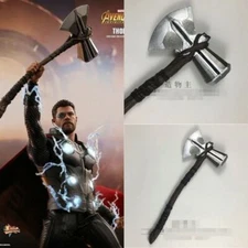 Thor Storm Breaker 1:1 Hammer Infinity War Cosplay Weapon Prop Axe 28" Decor  