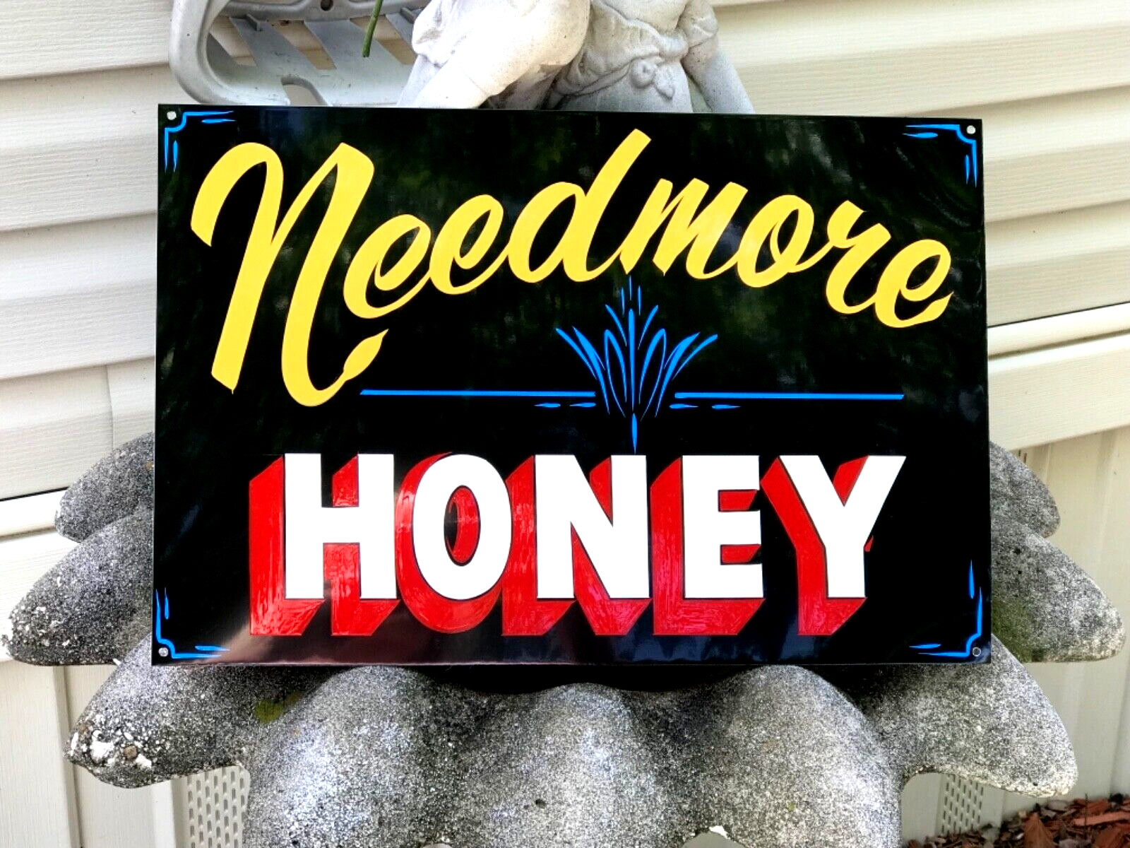 ORDER A HAND PAINTED NAME SIGN Honey Bee Rustic Vintage Farmhouse Wall Decor