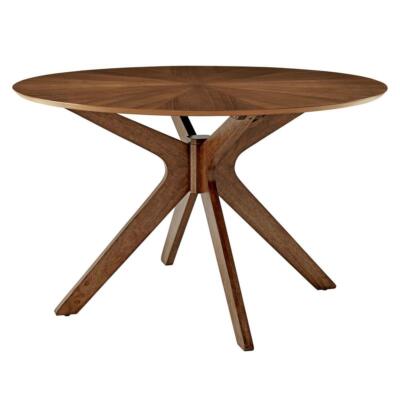 Crossroads 47'' Round Wood Dining Table