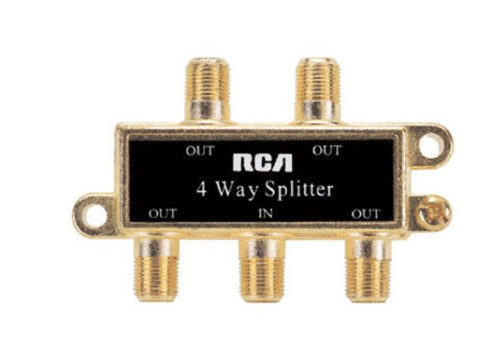 LEAGY Splitter RCA con scatola di commutazione a 3 vie audio e video