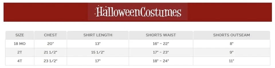 Disfraz de Halloween clásico de 3 piezas de guijarros de picapiedra para niños pequeños 2T Foto 4 de 4