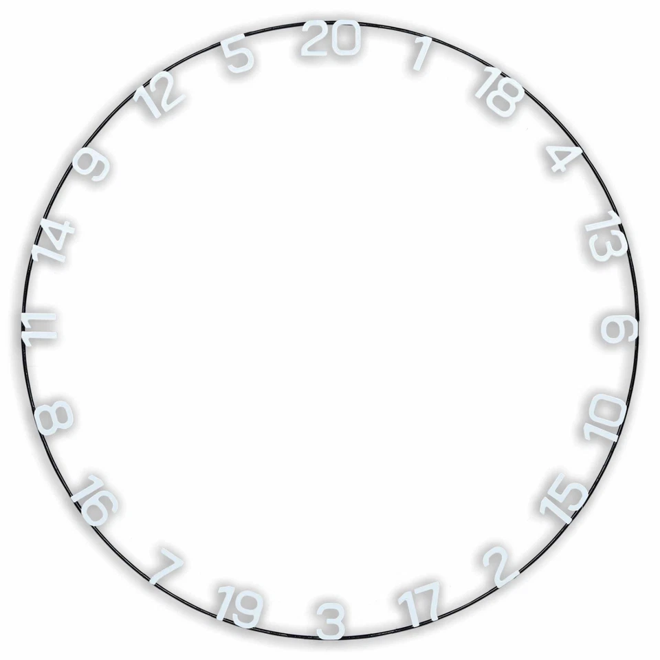 Unicorn Ultra-Vis Large Number Ring | Dart Scheibe Darts Zahlenring Number Ring