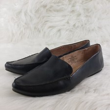 A NEW DAY Black Slide On Casual Flats Shoes Womens Size US 7.5