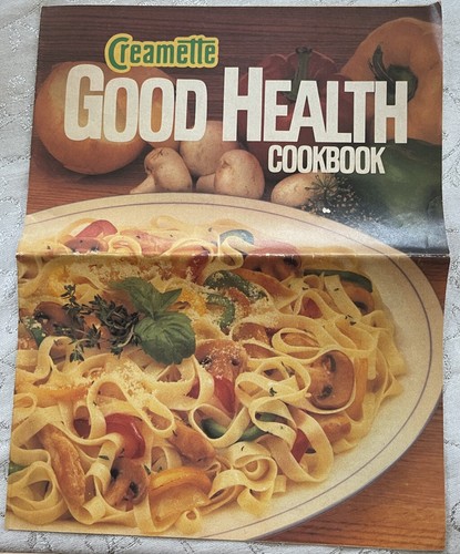 Creamette Pasta Good Health Cookbook Recipe Collection Leaflet Advertising 11 pg