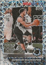 2019-20 Panini NBA Hoops Premium Quinndary Weatherspoon #236 Silver Prizm SP RC