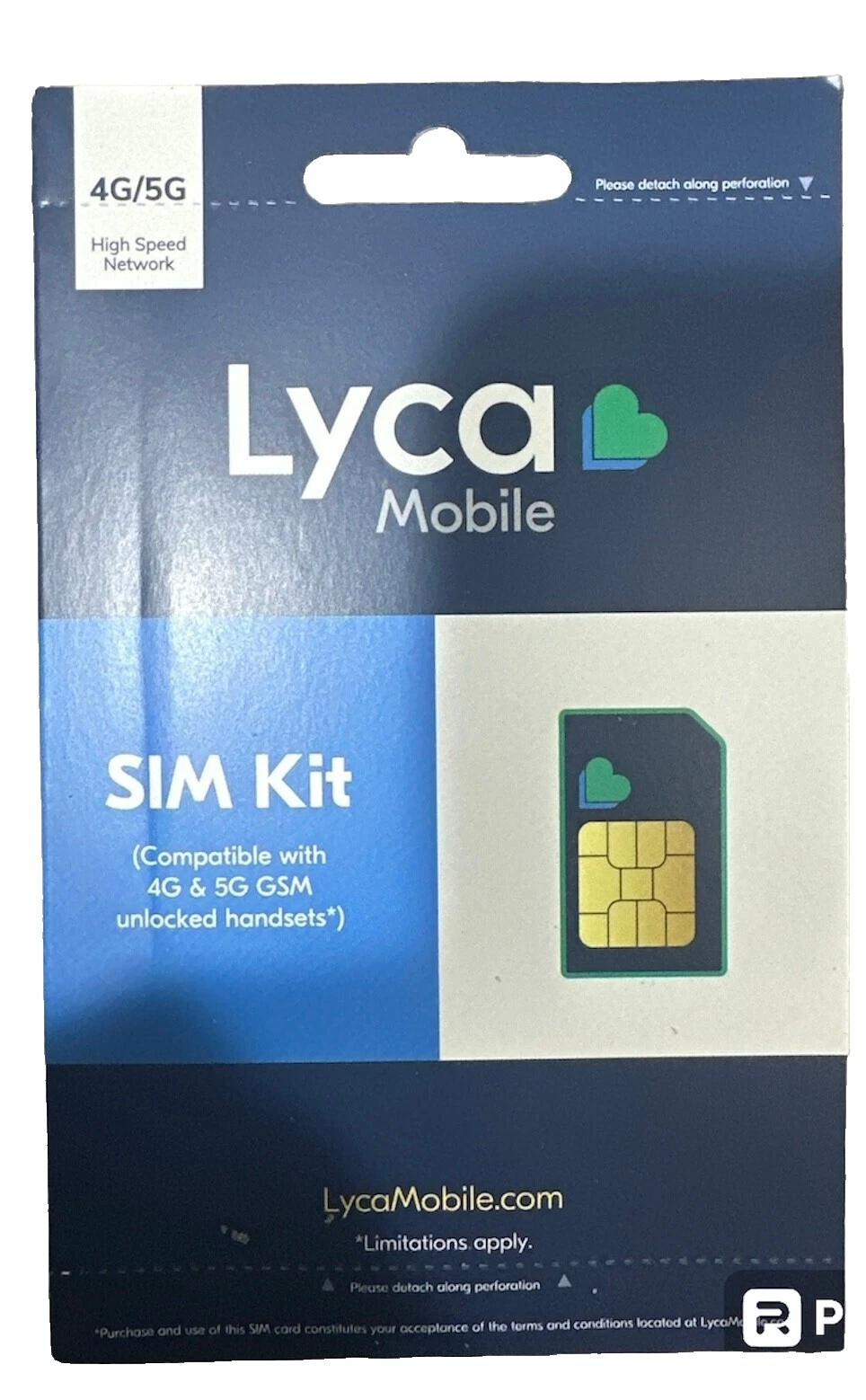 Tarjetas SIM para teléfonos celulares Lycamobile