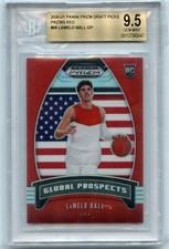 2020-21 PRIZM DP #98 LAMELO BALL GLOBAL PROSPECTS 