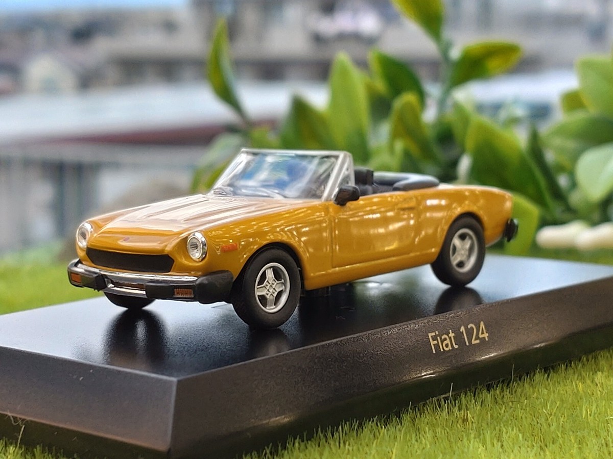 Fiat / 124 Sport Spider / 1966 / 1/64 Diecast Car / Kyosyo | eBay