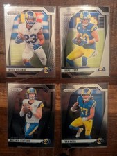 Matthew Stafford, Puka Nacua, Cooper Kupp, Kyren Williams 2024 Panini Prizm Rams