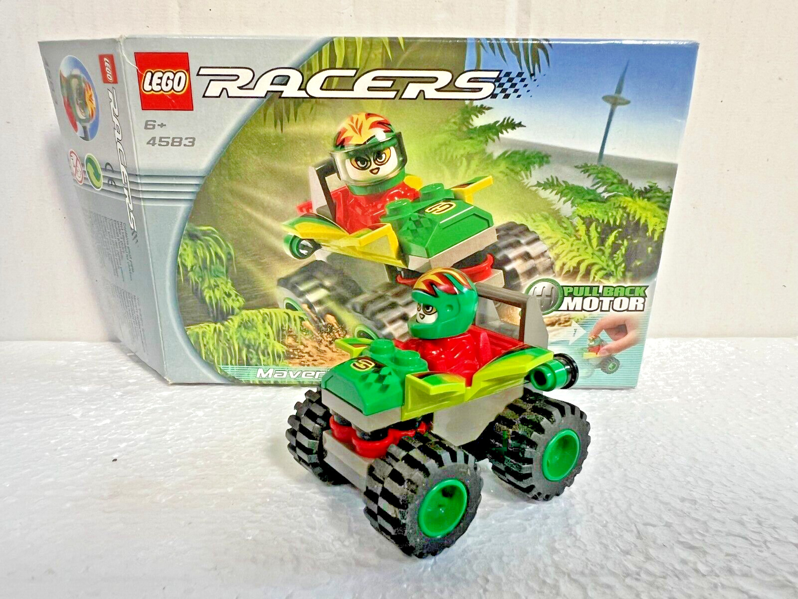 Lego Racers 4583 Maverick Storm Race Car Complete With Box And Instructions