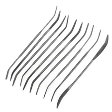 10 pc. Riffler File Set- Hobby Tool, Wood Metal Plastic
