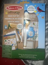 Melissa  Doug Let's Explore Seek  Find Bingo Play Set