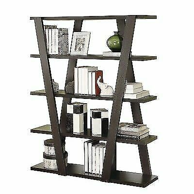 Coaster Bookshelf With 5 Open Shelves 