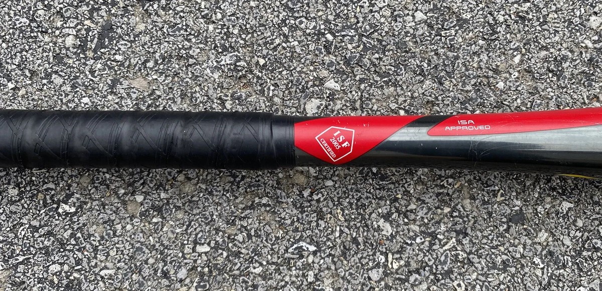 Batte De Baseball Jeune Worth AMP X-Tended 7046 - 28 Pouces, 17 Oz, Alu Noir - état Correct