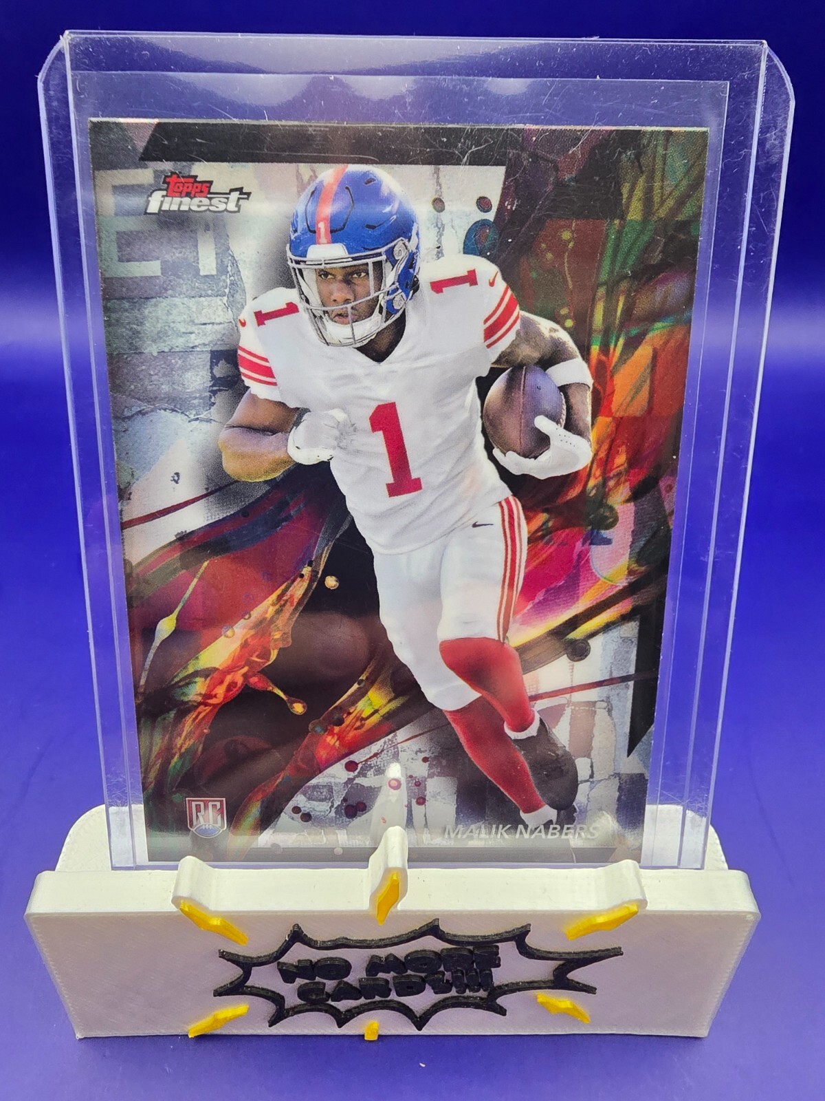 2024 Topps Finest - Common Malik Nabers #90 (RC)