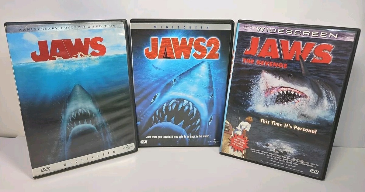 Jaws/Jaws 2/Jaws: The Revenge (DVD) Richard Dreyfuss, Michael