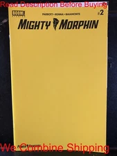 BARGAIN BOOKS ($5 MIN PURCHASE) Mighty Morphin #2 Yellow Blank Variant (2020)