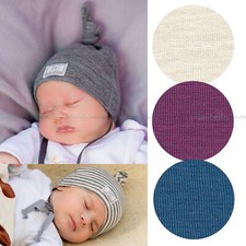 Pickapooh Baby Mütze PAULA, Wolle/Seide kbT Bio Öko Knotenmütze Erstlingsmütze