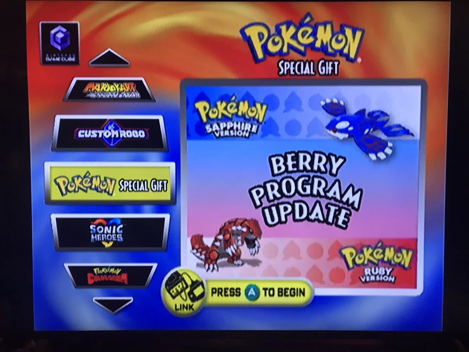 Pokemon Gamecube Demo 14 Berry Fix Shiny Zigzagoon Event Distribution Service - Image 4 of 4