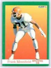 1991 Fleer #40 Frank Minnifield
