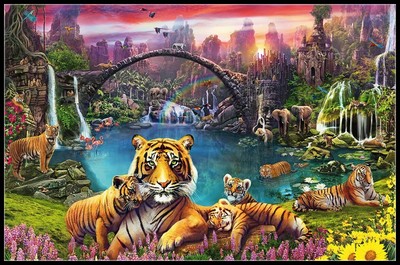 Chart Counted Cross Stitch Pattern Needlework Xstitch Tiger Chart Counted Cross Stitch Pattern Needlework Xstitch Tiger
